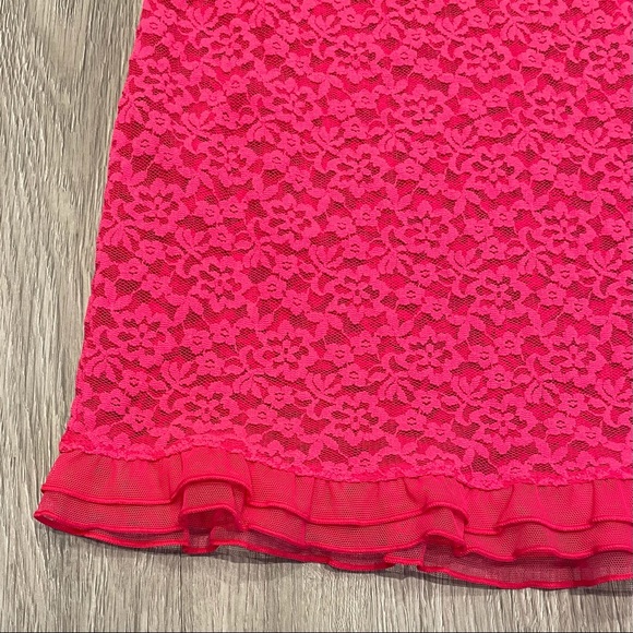 NWOT Victoria’s Secret Pink Lace Chemise - Picture 7 of 12